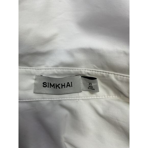 Simkhai 'Sabrina' White Cotton Top Size XS - Picture 4 of 5